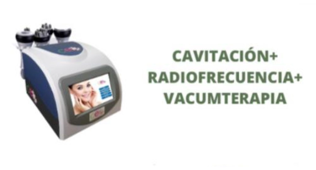 maquina cavitación + radioterapia + vacum